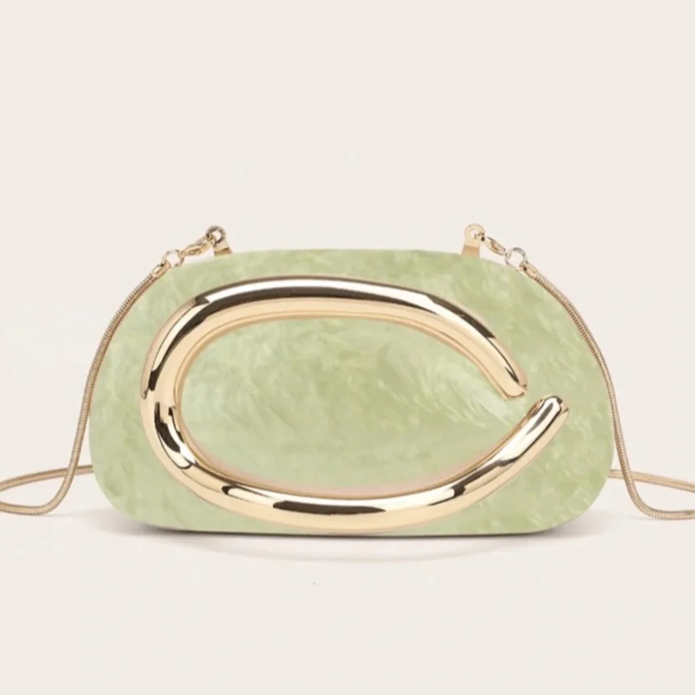 N/A green crossbody